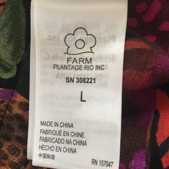 FARM Rio Leopard Mushroom French Terry Jumpsuit - Picture 12 of 15